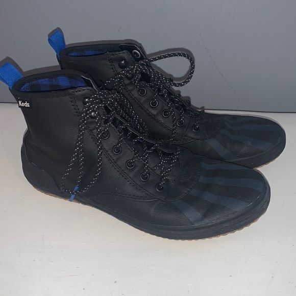 Keds Shoes - - Black and Blue high top Keds